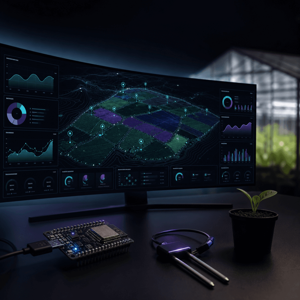 SmartFarm IoT Dashboard